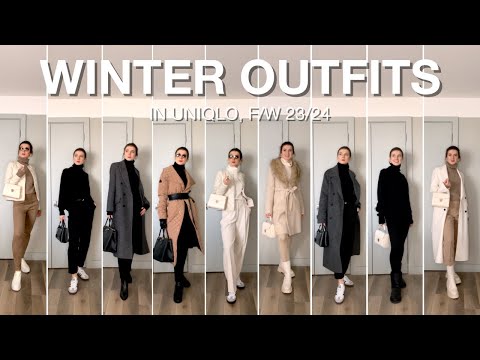 LOOKS DE INVERNO EM UNIQLO | Outono/Inverno 2023/24