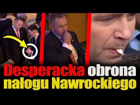 Desperacka obrona nałogu Nawrockiego. "Bo Kwaśniewski chlał wódę". Co bierze Nawrocki?