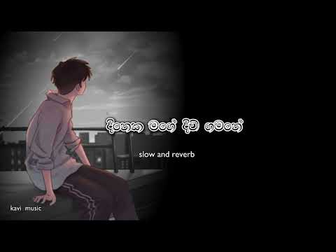 දිනෙක මගේ දිවි ගමනේ | dineka mage diwi gamane | slow and reverb | #song #slowedandreverb