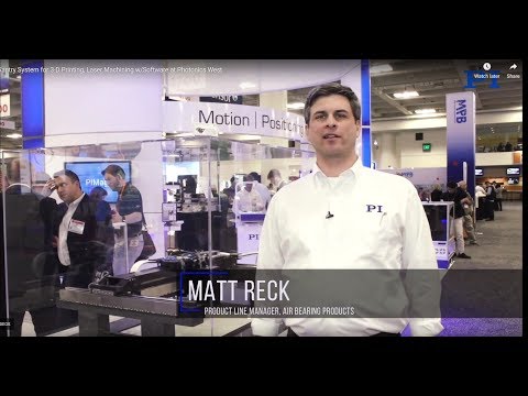 XYZ Gantry System,  3-Axis Linear Robot for 3D Print, Laser Machining, Precision Automation | PI