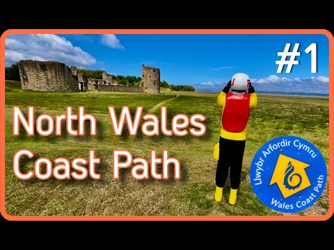 Nordwales-Küstenweg Nr. 1 Von Chester nach Prestatyn über Flint.