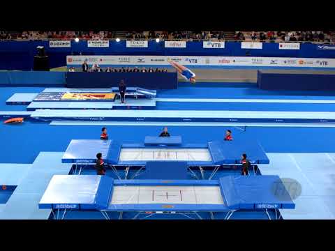 POL Romee (NED) W - 2019 Trampoline Worlds, Tokyo (JPN) - Qualification Trampoline R2