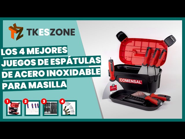 Vídeo relacionado con Juego de utensilios de cocina de acero inoxidable de 4 piezas que incluye juego de espátula de metal, espumadera de cocina, cucharón de sopa, elementos esenciales de cocina