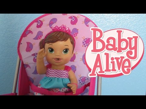 BABY ALIVE [Unboxing High Chair] With TEACUP SURPRISE BABY!💕 Video