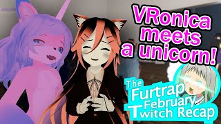 VRonica meets a UNICORN!!! THX FOR 10K!!! Fizzi Adventures of Furtrap S2 - Best VRChat Moments
