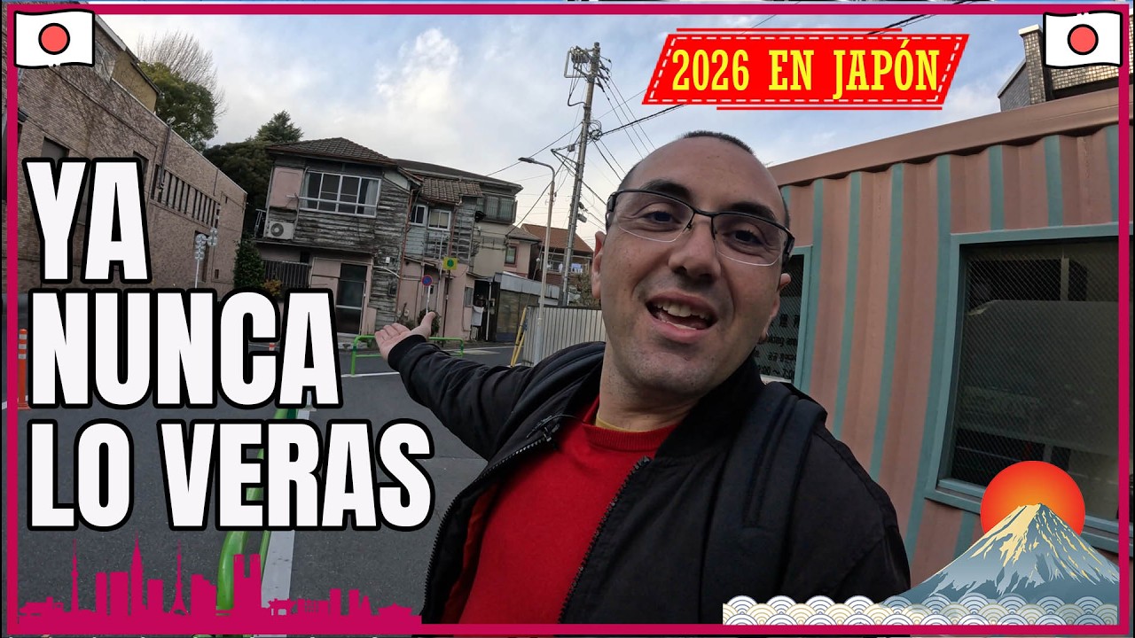 Lugares en JAPÓN que DESAPARECIERON y ya jamás podrás ver en 2026