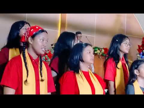 Kesaksian Pujian PSA SHALOM CHOIR"Angels We Have Heard On High""O Kam Danak-Danak"