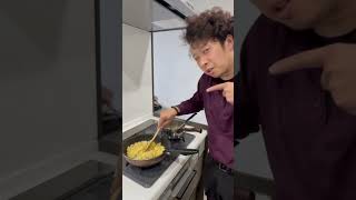 【オレんち。】キムチチャーハン作って食ったった。#short#ショート#飯テロ