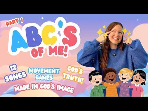 ABCs of the Body for Toddlers (A–M) | Made in God’s Image ✨ Christian Songs & Bible Lesson