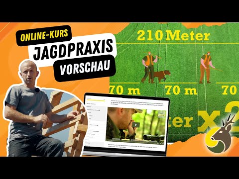 Kursvorschau: Jagdpraxis 📯 - die perfekte Vorbereitung auf deine Jagdprüfung 🦊