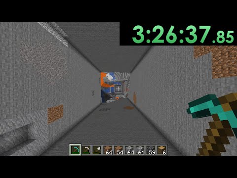 Récord mundial de minar un chunk en Minecraft - EazySpeezy y PointCrow