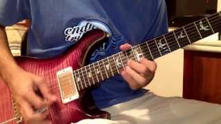 Olympic (Paul Gilbert cover) arpeggios section