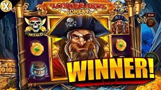 EPIC Big WIN New Online Slot 💥 Longbeard’s Chest Min Win 💥 Light & Wonder (Casino Supplier)