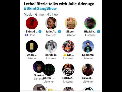 Julie Adenuga asks Lethal Bizzle how he’s stayed relevant for 20 years 😳⚠️ #grime #NOBIAS