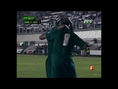 Santos 0 x 4 Goiás - Campeonato Brasileiro 2008
