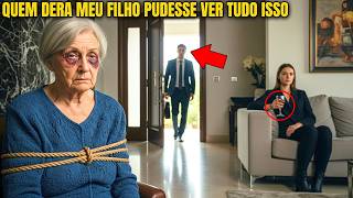O MILIONÁRIO CHEGOU EM CASA ANTES DO PREVISTO… E VIU O QUE SUA ESPOSA FEZ COM A MÃE DELE.