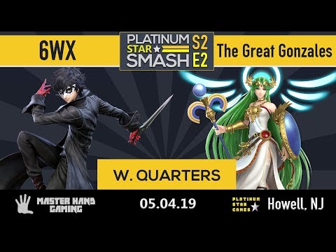 Platinum Star Smash S2:E2 - The Great Gonzales (Palutena) vs 6WX (Joker) - W Quarterfinals
