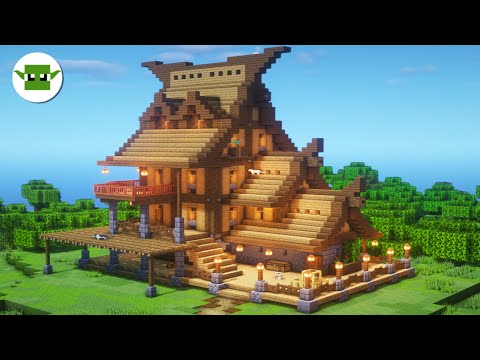 andyisyoda - Minecraft Rustic House with Shop | Minecraft Building Tutorial in the 5x5 Town