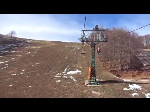 10/1/2016 Discesa integrale seggiovia Morel lato Limone 1400.