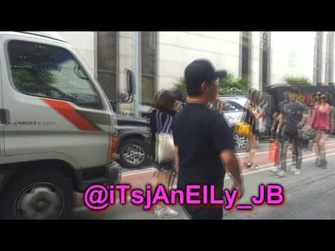 130705 SNSD arrival at KBS for Music Bank