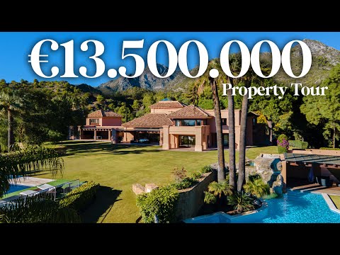 , title : 'Inside a €13.500.000 Beautiful Hilltop MEGA MANSION with Stunning Ocean Views | Drumelia House Tour'