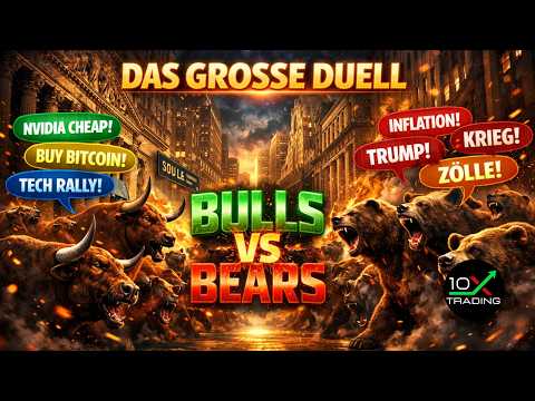 🔥 WALLSTREET KAUFT ERNEUT DEN DIP – WIE LANGE NOCH⁉️💥 GOLD | SILBER 💥 Nvidia Paypal Tesla Bitcoin
