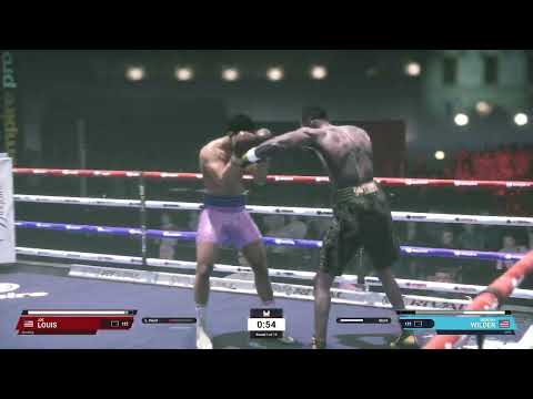 Joe Louis KNOCKS OUT Deontay Wilder - Undisputed #shorts