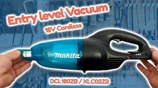 Makita Vacuum Cleaner | Cordless 18V | model DCL180ZB or XLC02XB