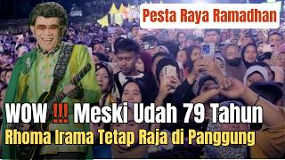 Download lagu CRAZY!!! In His Old Age, the King of Dangdut Rhoma Irama Rocks Transera Waterpark #rhomairama #so... mp3