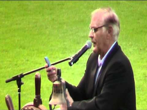 Gunnar Jansson Försöker Tala Estniska Och Öppnar Alandia Cup 18.06-2011