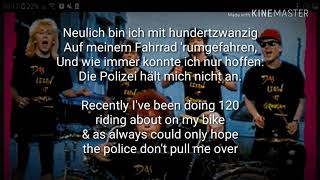 Mein fahrrad - Die Prinzen - English translation