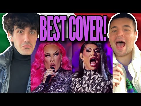ITALIANS React 🇮🇹 Gloria Groove, Grag Queen - Unholy (Brazilian Cover) Música Boa Ao Vivo