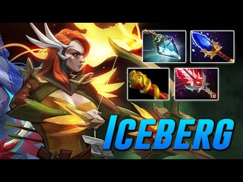 Iceberg Windranger - Perfect Archer Plays - Dota 2 Pro Gameplay