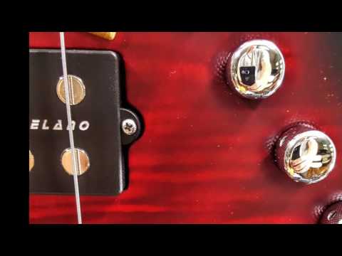 Maruszczyk Elwood X 5a-24+ 2016 'Red burst' Flame Maple Top & Back image 14