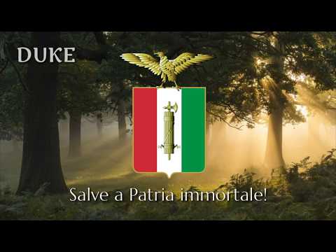 National Anthem of the Italian Social Republic (1943-1945) - «Giovinezza» (Modern Version)