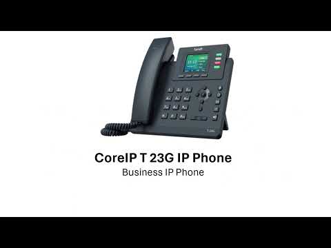 CoreIP T23G 4 Line POE SIP Phone/IP Phone/VOIP Phone