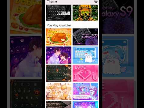 How To Change Keyboard Theme | Keyboard Theme Change #shorts #viralshorts