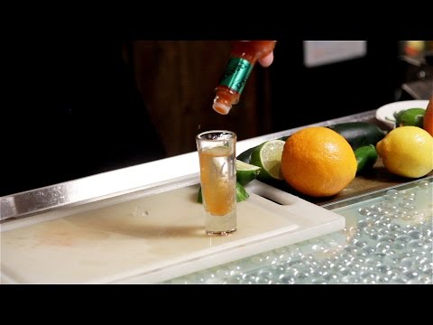 Alien Tequila - Area 51 Bomb - Shots!