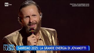 Sanremo 2025: la grande energia di Jovanotti - La Volta Buona 12/02/2025