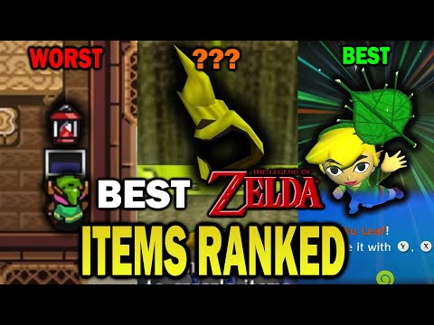 RANKING The BEST ITEM In EVERY ZELDA GAME From WORST TO BEST