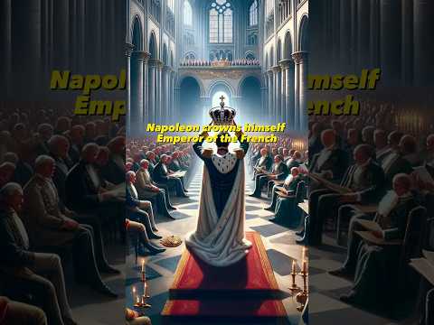 Napoleon Crowned himself Emperor of the French