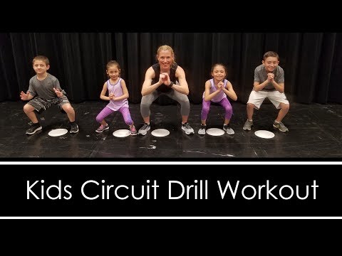 Kids Circuit: Drill Workout (FUN WORKOUT FOR KIDS AT HOME)