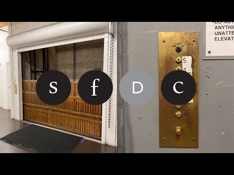 Antique Spencer Freight elevator @ The San Francisco Design Center - San Francisco, CA