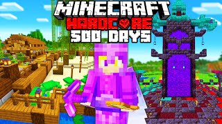 I Survived 500 Days in Hardcore Minecraft... Here's What Happened