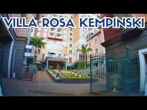 A 5-Star Hotel Experience in Nairobi: Cruising Through the Villa Rosa Kempinski 🎥🚗