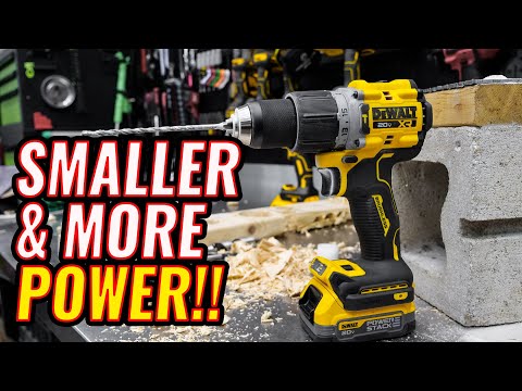 40% MORE POWER & SMALLER - DeWalt DCD805 XR 20V MAX Hammer Drill Driver Review