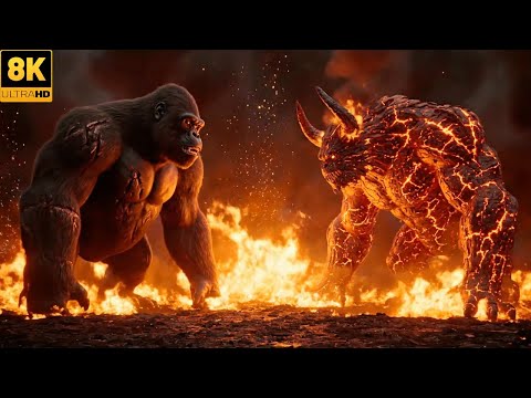 King Kong vs Medusa and Flintstones The Disgusting Battle