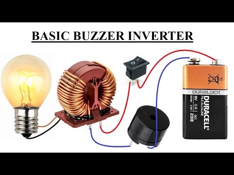 Make DC to AC Converter || Simple Buzzer Inverter DIY