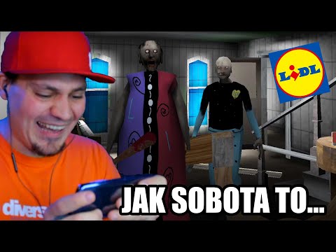 🧓 GRANNY PRACUJE W LIDLU I MÓWI PO POLSKU! *popłakałem się* | Granny 3 Na Modach (Polski Mod)