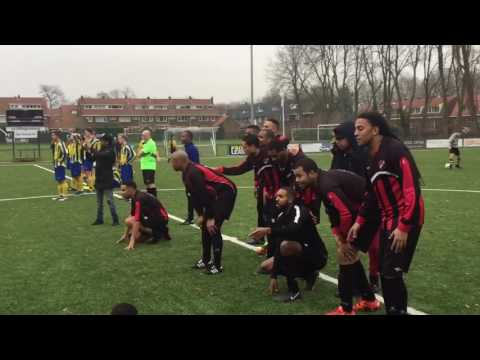 Hillegersberg 4 - Maense 5 (17-12-2016)